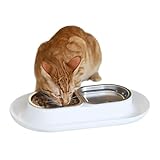 Hepper 360 Cat Feeder, Stainless Steel, Anti-Chew...