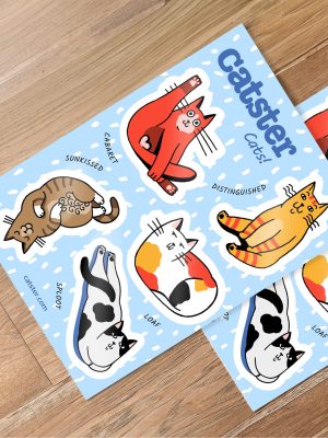 Catster stickers